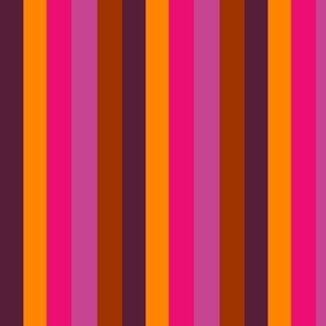 Bold Bright fall stripes