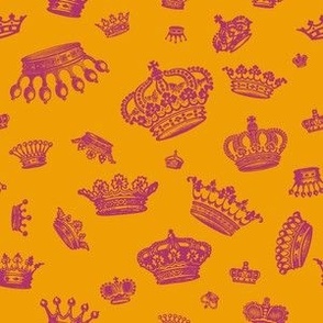 Royal Crowns: Bubblegum on Marigold