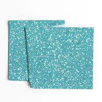 Solid Aqua Blue Faux Glitter -- Glitter Look, Simulated Glitter, Blue Solid Glitter, Aqua Blue Solid Sparkles Print -- 60.42in x 25.00in repeat -- 150dpi (Full Scale) 