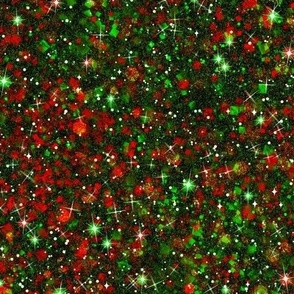 Red Green Christmas Fabric, Wallpaper and Home Decor | Spoonflower