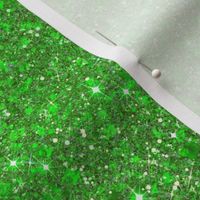 Solid Christmas Green Faux Glitter -- Solid Green Faux Glitter -- PartyGlitter xea008 -- Glitter Look, Simulated Glitter, Christmas Green Solid Glitter Sparkles Print -- 60.42in x 25.00in repeat --   150dpi (Full Scale) 