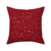Solid Cherry Candy Red Faux Glitter -- Solid Red Faux Glitter -- PartyGlitter xea006 -- Red Glitter Look, Simulated Glitter, Christmas Red Glitter Sparkles Print -- 60.42in x 25.00in repeat -- 150dpi   (Full Scale) 