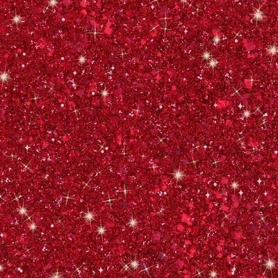 Cherry Red Glitter