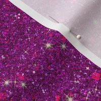Bling Solid Magenta Purple Faux Glitter -- Solid Purple Faux Glitter -- PartyGlitter xea004 -- Glitter Look, Simulated Glitter, Purple Magenta Solid Glitter Sparkles Print -- 60.42in x 25.00in repeat -- 150dpi (Full Scale)