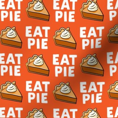 (1.5" scale) Eat Pie - Pumpkin Pie - orange - C21