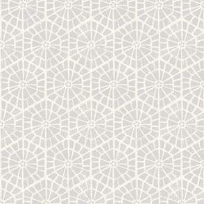 Neutral Geometric Block Print - Cool Gray 1 - Medium