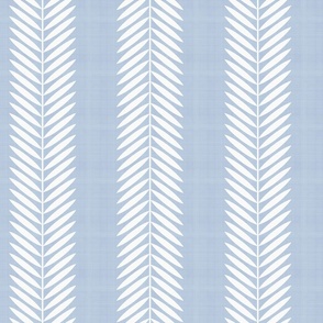 Laurel Leaf Stripe CORNFLOWER BLUE