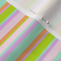 Unevenly spaced pastel stripes