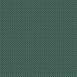 Knit small Pine Green solid