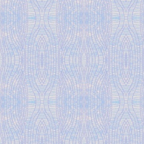 Down wave - blue - medium