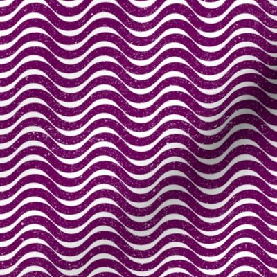 Plum and White Op Art Lines 