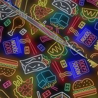 Neon Fast Food