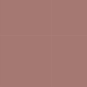 Blush brown - solids #A37770