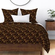 Smaller Gold and Brown Tortoiseshell Seamless Repeat Pattern 