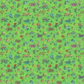 F21024'2'1 AS - Garden Gnomes Flowers
