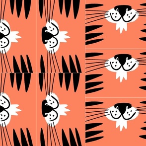 Just Tigers Kids face Mask fabric