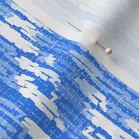 ikat blue lagoon XXL wallpaper scale by Pippa Shaw