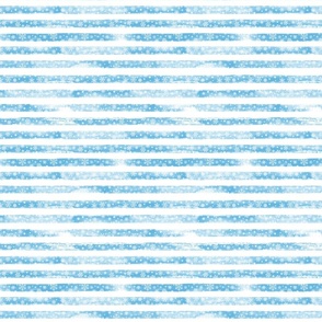 Winter watercolor striped pattern with snowflakes