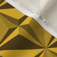 3D Wallpaper Mustard Yellow embossed diamonds