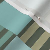 Mod Geo Colorblock Lagoon / Large