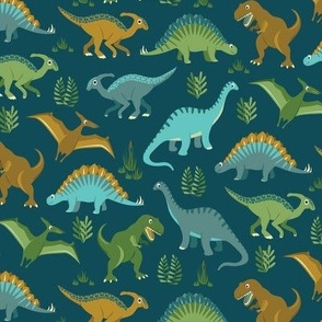 Dinosaur Vegetation Scatter - Deep Sea - Sml