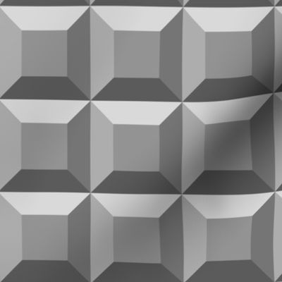 Nordic Grey 3D panels Wallpaper large
