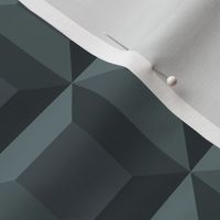 3D Wallpaper large Slate Grey squares