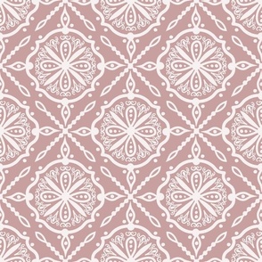 Neutral Pink Geometric Large Scale