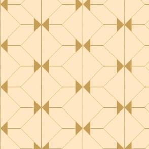 Neutral Geometric Mustard 