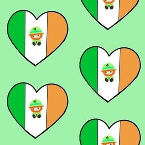 Irish leprechaun hearts 