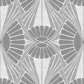 Geometrical Sunflower Gray 