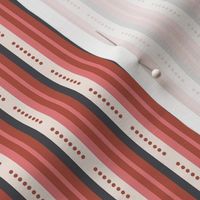 Pink and Brown stripes-nanditasingh