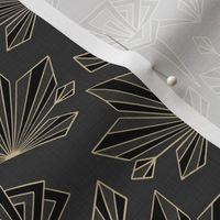 Art Deco Neutral Geometric - Medium