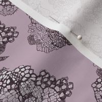lace tile in grey lilac