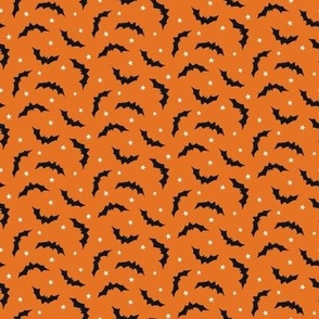 Halloween Bats, Orange