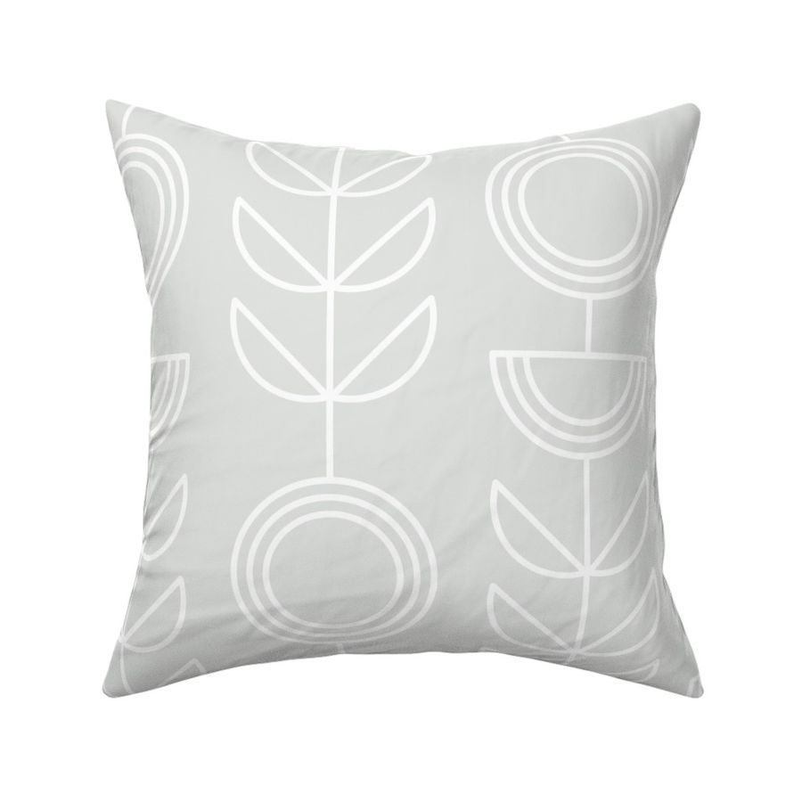 Scandi Sunflowers - Large Grey