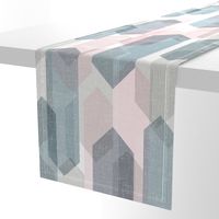 Deco Mod Hex Reflections M+M Sorbet Large by Friztin