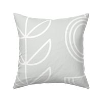 Scandi Sunflowers - Jumbo Grey