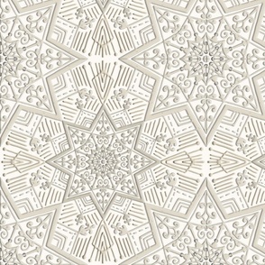 Neutral Geometric Wallpaper