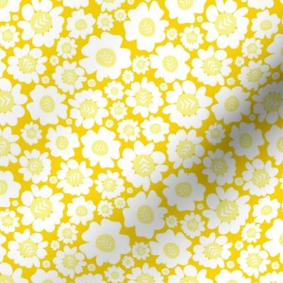 T21 Abstract Flower Yellow