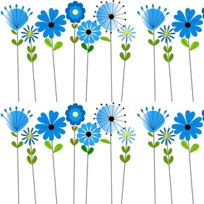 Blue Blooms of Spring