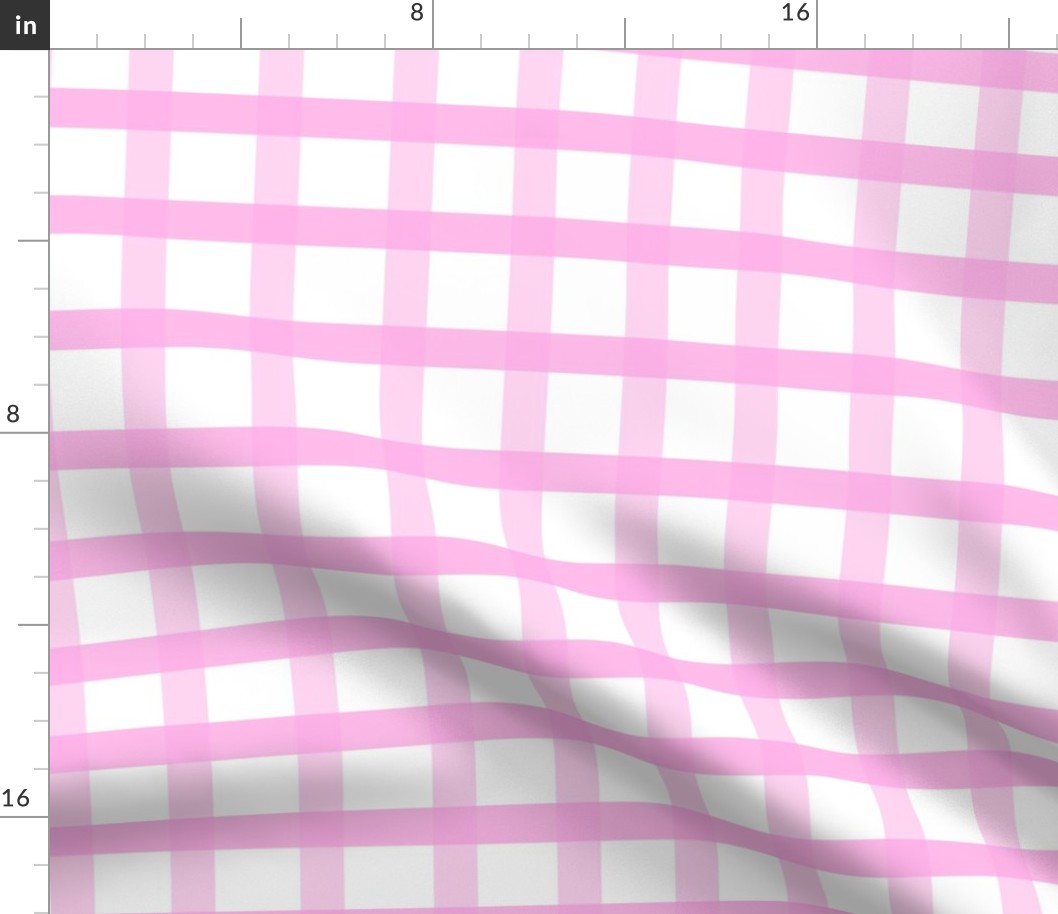 pink gingham