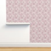 Sashiko Mauve Small- Japanese Geometric- Rose- Pastel Pink- Mauve- Asanoha- Seigaiha- Japandi- Soothing Neutral