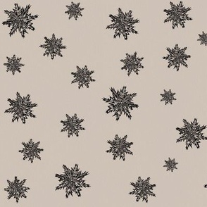 Snowflake black/beige 