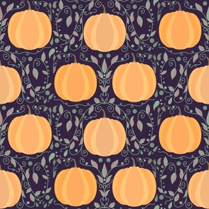 Folk Art Pumpkin Patch