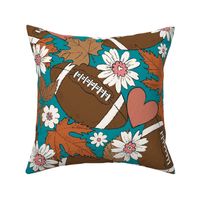 Football Fall and Florals Miami - extra large scale