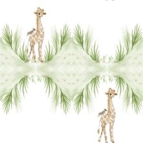 giraffe and Bird repeat Diamond