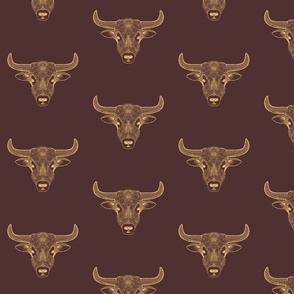 Buffalos - Brown - small