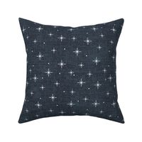 Christmas dark blue stars 