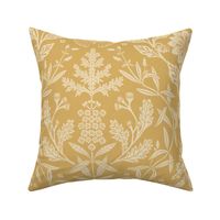 Large // Damask Damask // Ochre